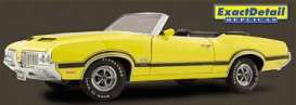 Oldsmobile  - 1970 yellow - 1:18 - Exact Detail - ed311 | Toms Modelautos