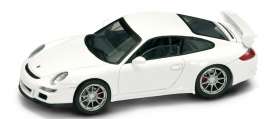 Porsche  - 2007 white - 1:43 - Yatming - yat43205w | Toms Modelautos
