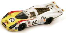 Porsche  - 1972 white/yellow - 1:43 - Spark - s3488 - spas3488 | Toms Modelautos