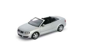 Audi  - silver - 1:24 - Welly - 22440s - welly22440s | Toms Modelautos