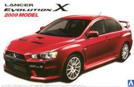 Mitsubishi  - Lanzer Evolution X  - 1:24 - Aoshima - 105071 - abk105071 | Toms Modelautos