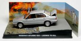 Maserati  - silver - 1:43 - Magazine Models - JBMaserati - magJBMaserati | Toms Modelautos