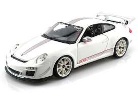 Porsche  - 2012 white - 1:18 - Bburago - 11036w - bura11036w | Toms Modelautos