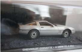 Chevrolet Corvette - silver - 1:43 - Magazine Models - JBcorv - magJBcorv | Toms Modelautos