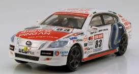 Lexus  - GS450H #83 Hybrid 2010 white/red - 1:64 - Tarmac - 64Lexus - Tarmac64Lexus | Toms Modelautos