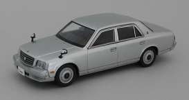 Toyota  - silver - 1:43 - Kyosho - 3633S - kyo3633S | Toms Modelautos