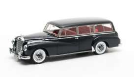 Mercedes Benz  - 1956 black - 1:43 - Matrix - 51302-021 - MX51302-021 | Toms Modelautos