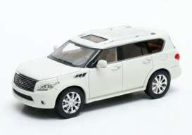 Infiniti  - 2011 white - 1:43 - Great Lighting Models - GLM43300602 | Toms Modelautos