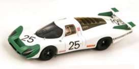 Porsche  - 1969 white/green - 1:43 - Spark - sb037 - spasb037 | Toms Modelautos