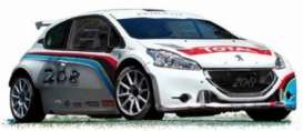 Peugeot  - 2013 blue/white/red - 1:43 - Norev - 472820 - nor472820 | Toms Modelautos