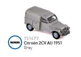 Citroen  - 1951 grey - 1:87 - Norev - 151477 - nor151477 | Toms Modelautos