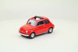 Fiat  - 1965 red - 1:43 - Ebbro - ebb44462 | Toms Modelautos
