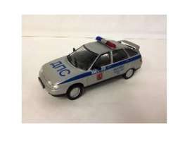 Vaz  - grey/blue - 1:43 - Magazine Models - rusVaz - magrusVaz | Toms Modelautos