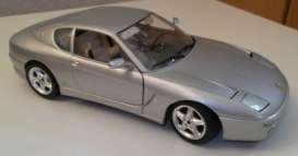 Ferrari  - 1992 silver - 1:18 - Bburago - 3036s - bura3036s | Toms Modelautos