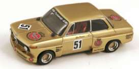 BMW  - 1976 gold - 1:43 - Spark - sg041 - spasg041 | Toms Modelautos