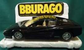 Ferrari  - 1984 black - 1:24 - Bburago - 0104bk - bura0104bk | Toms Modelautos