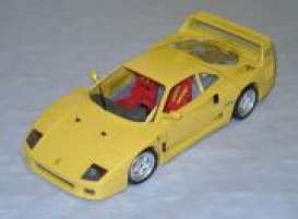 Ferrari  - 1987 yellow - 1:24 - Bburago - 0532y - bura0532y | Toms Modelautos