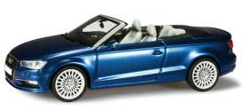Audi  - blue pearl - 1:43 - Herpa - herpa070812 | Toms Modelautos
