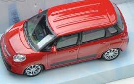 Fiat  - 2013 red - 1:43 - Mondo Motors - mondo53191r | Toms Modelautos