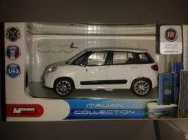 Fiat  - 2013 white - 1:43 - Mondo Motors - mondo53191w | Toms Modelautos