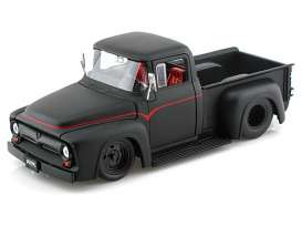 Ford  - 1956 primer black - 1:24 - Jada Toys - 90484pbk - jada90484pbk | Toms Modelautos