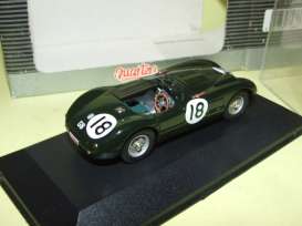Jaguar  - 1953 darg green - 1:43 - Quartzo - qlm00033 | Toms Modelautos