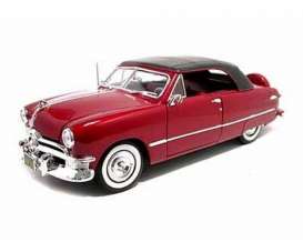 Ford  - 1950 red - 1:18 - Maisto - 31681r - mai31681r | Toms Modelautos