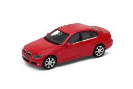 BMW  - 330i red - 1:34 - Welly - 42364r - welly42364r | Toms Modelautos