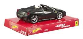 Ferrari  - 2011 matt black - 1:24 - Hotwheels - mvBLY65 - hwmvBLY65 | Toms Modelautos
