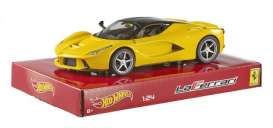 Ferrari  - 2013 yellow - 1:24 - Hotwheels - mvBLY63 - hwmvBLY63 | Toms Modelautos