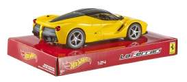 Ferrari  - 2013 yellow - 1:24 - Hotwheels - mvBLY63 - hwmvBLY63 | Toms Modelautos