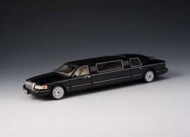 Lincoln  - 1997 black - 1:43 - Great Lighting Models - GLM43102901 | Toms Modelautos