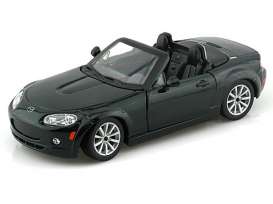 Mazda  - 2009 black - 1:24 - Bburago - 22109bk - bura22109bk | Toms Modelautos