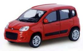 Fiat  - 2012 red - 1:24 - Bburago - 22123r - bura22123r | Toms Modelautos