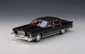 Lincoln  - 1976 black - 1:43 - Great Lighting Models - GLM101801 | Toms Modelautos