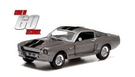 Shelby  - 1967 grey/black - 1:64 - GreenLight - 44670E - gl44670E | Toms Modelautos