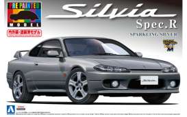 Nissan - silver - 1:24 - Aoshima - abk108645 | Tom's Modelauto's Nissan - silver - 1:24 - Aoshima - abk108645 | Tom's Modelauto's