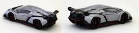 Lamborghini  - grey - 1:43 - Kyosho - 5571GR - kyo5571GR | Toms Modelautos