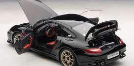 Porsche  - 2010 black - 1:18 - AutoArt - 77962 - autoart77962 | Toms Modelautos