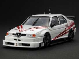 Alfa Romeo  - 1991 white - 1:43 - HPi - hpi8042 | Toms Modelautos