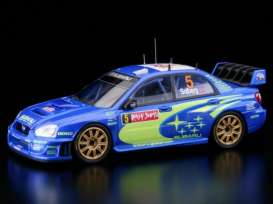 Subaru  - 2005 blue/yellow - 1:43 - HPi - hpi932 | Toms Modelautos