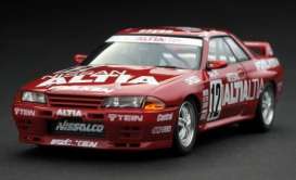 Nissan  - 1992 red - 1:43 - HPi - hpi8138 | Toms Modelautos