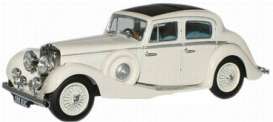 Jaguar  - 1939 cream - 1:43 - Oxford Diecast - oxjss001 | Toms Modelautos