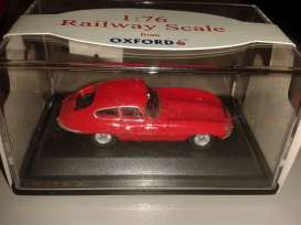 Jaguar  - red - 1:76 - Oxford Diecast - ox76etyp002 | Toms Modelautos