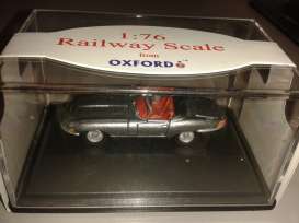 Jaguar  - grey - 1:76 - Oxford Diecast - ox76etyp003 | Toms Modelautos