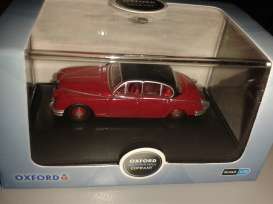 Jaguar  - red - 1:76 - Oxford Diecast - ox76jag2001 | Toms Modelautos