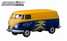 Volkswagen  - yellow/blue - 1:64 - GreenLight - 96110K - gl96110K | Toms Modelautos