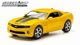 Chevrolet  - 2011 yellow with black stripes - 1:24 - GreenLight - 18219 - gl18219 | Toms Modelautos