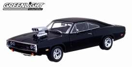 Dodge  - 1970 black - 1:43 - GreenLight - 86201 - gl86201 | Toms Modelautos