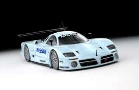 Nissan  - 1998 light blue - 1:43 - Kyosho - 3423A - kyo3423A | Toms Modelautos